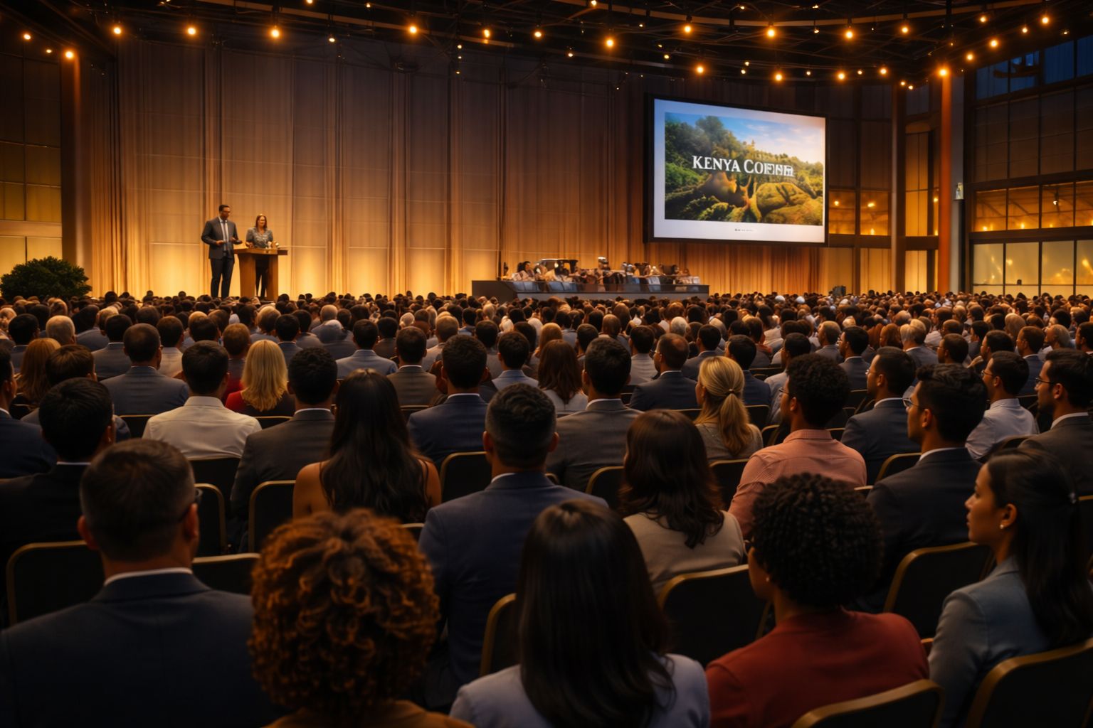 Industry panel and education stage